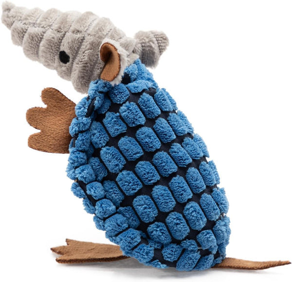 Hollypet Plush Squeaky Armadillo Chew Dog Toy for Small Medium, 8" | Cute Stuffed Armadillo Toy with Unique Grunt Squeaker & Textured Fabric for Teeth Cleaning. Great for Small & Medium Dogs15