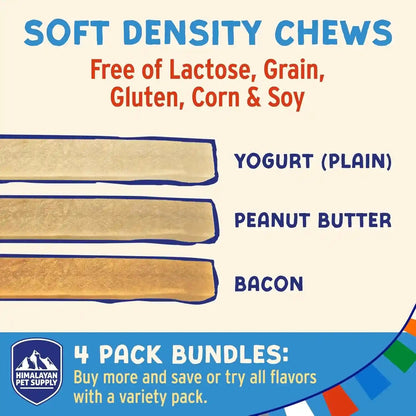 Himalayan Dog Chew Yogurt Sticks, Probiotic Treats, Peanut Butter, 5 Treats | Dog Chews with Prebiotics, Probiotics & Protein, Digestive Support, Lactose & Gluten Free, Natural Dog Treats for All Breeds7