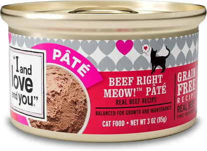 I and LOVE and YOU, Cat Food Variety, 3 Ounce, 12 Pack14