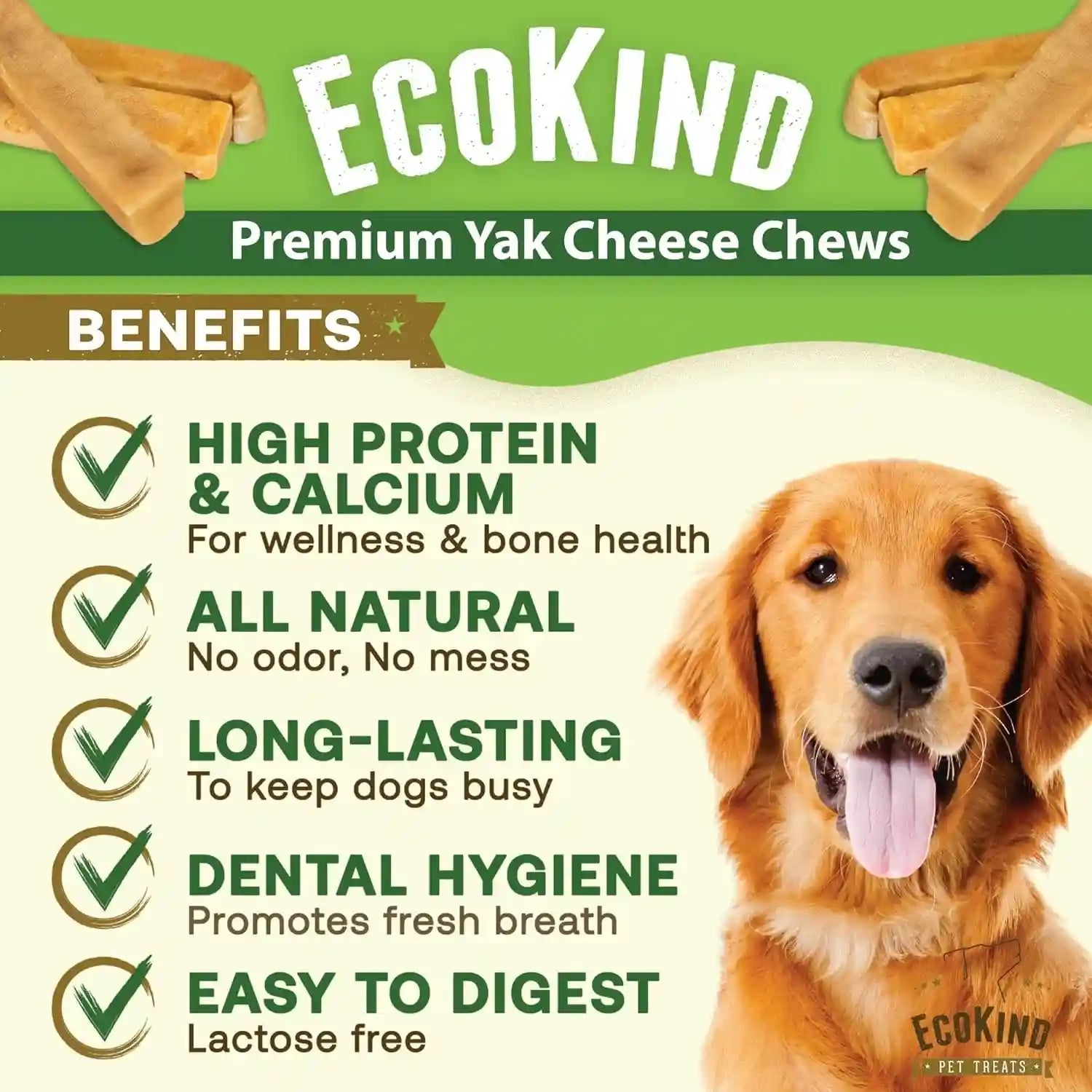 ecokind-yak-cheese-himalayan-dog-chews-yak-chews-for-large-dogs-4-5-bones-1-lb-long-lasting-for-aggressive-chewers-only-3-ingredient-natural-high-protein-dental-dog-treats-no-additives-or-lactose