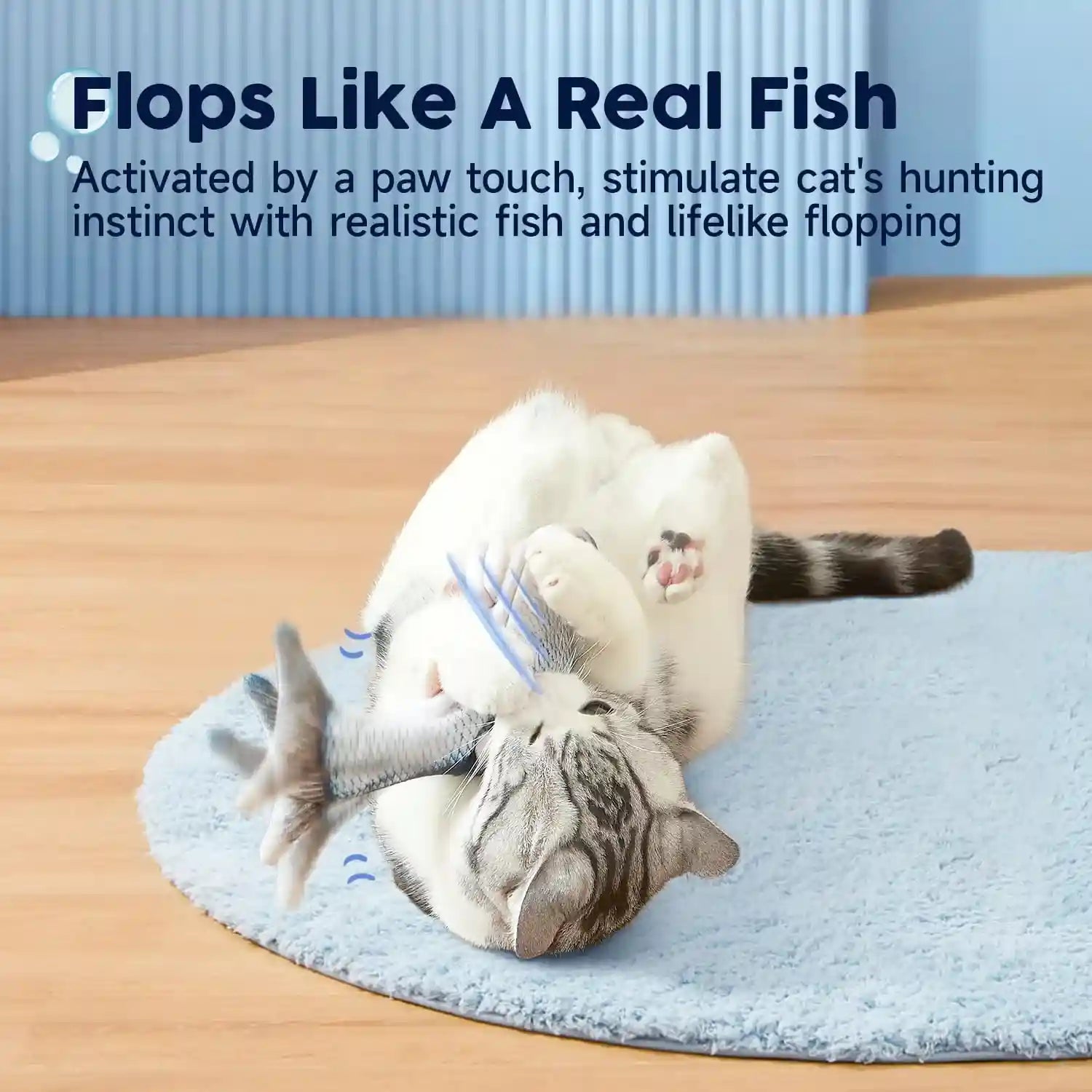 potaroma-cat-toys-flopping-fish-with-catnip-moving-kitten-kicker-floppy-wiggle-carp-for-small-dogs-interactive-motion-kitty-exercise-10-5-inches