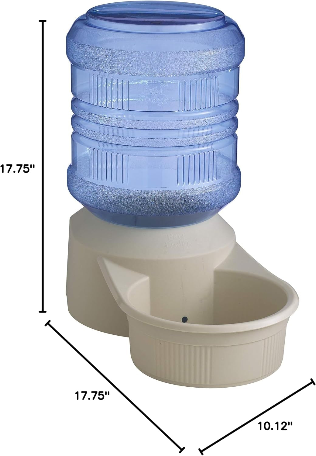 pet-lodge®-water-tower-deluxe-automatic-pet-waterer-automatic-animal-water-dispenser-16-quart