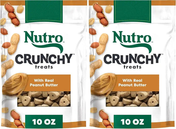Nutro Crunchy Dog Treats with Real Peanut Butter, 16 Oz | 5 Calories per Treat, Natural Ingredients, No Corn, Wheat, Soy Protein, Low Calorie, Quality Protein, Ideal for Training17