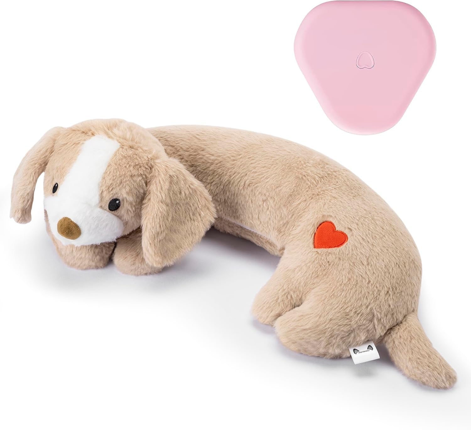 moropaky-heartbeat-toy-puppy-heartbeat-stuffed-animal-heartbeat-plush-toy-for-puppy-dog-heartbeat-toy-for-pet-anxiety-relief-behavioral-sleep-aid-crate-kennel-training-puppy-cuddly-comfort-toy