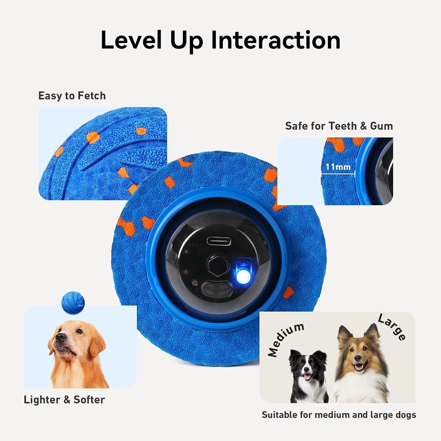 cheerble-smart-interactive-dog-toy-wicked-ball-air-automatic-moving-bouncing-and-rotating-e-tpu-material-ipx7-waterproof-rating-active-rolling-ball-for-puppy-medium-and-large-dogs