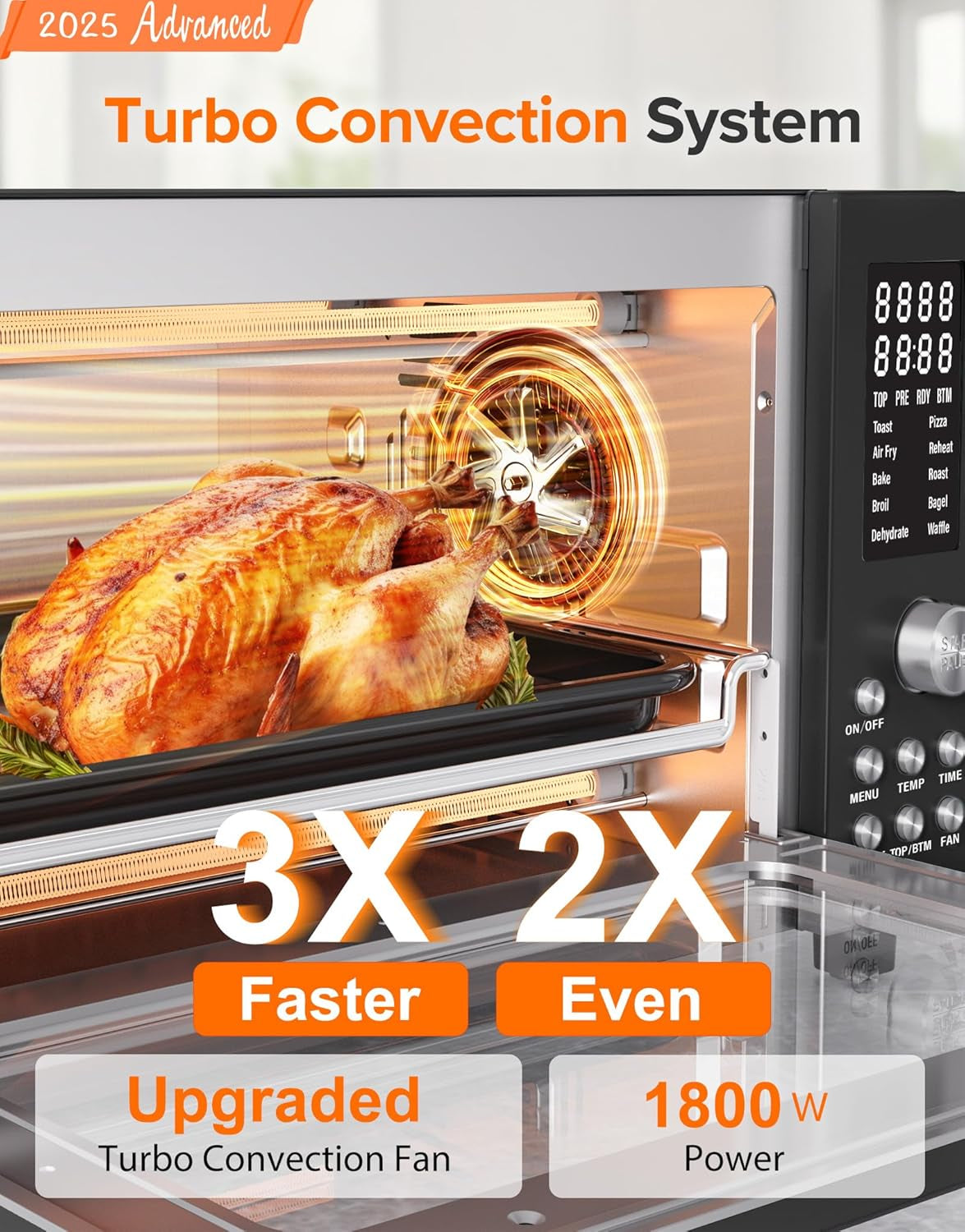 bravo-pro-smart-air-fryer-toaster-oven-countertop-combo-10-in-1-cooking-functions-1800w-50-450-f-21-qt-pfas-free-upgraded-super-convection-black