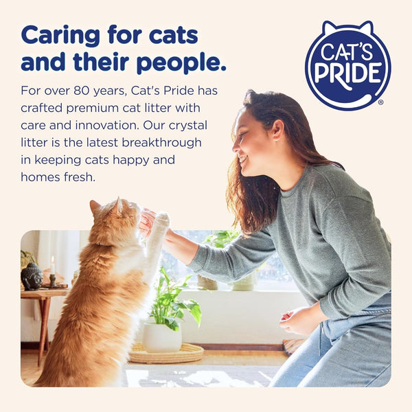 Ultra Clumping Micro Crystals Cat Litter - Dust Free, Soft on Paws, Fragrance Free - 5 Lbs.9