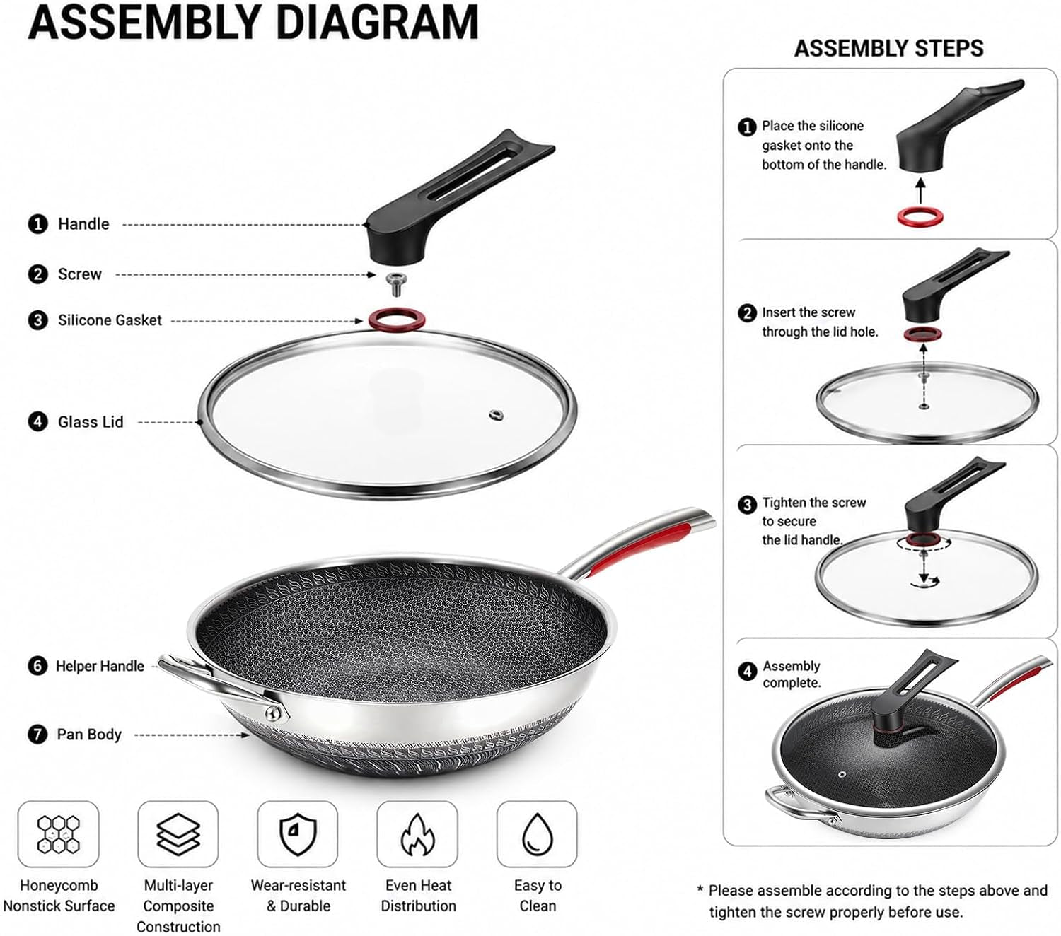 12-6-inch-stainless-steel-wok-pan-with-glass-lid-tri-ply-nonstick-wok-stir-fry-pan-pfoa-free-uncoated-cookware-for-all-cooktops-induction-compatible-flat-bottom