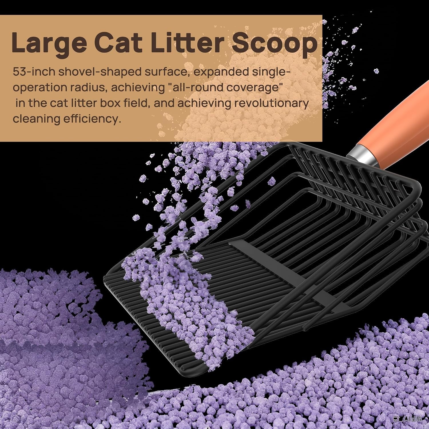 heavy-duty-metal-cat-litter-scoop-with-holder-broom-and-dustpan-set-quick-sifting-mesh-for-clump-free-cleaning-compatible-with-most-litter-types