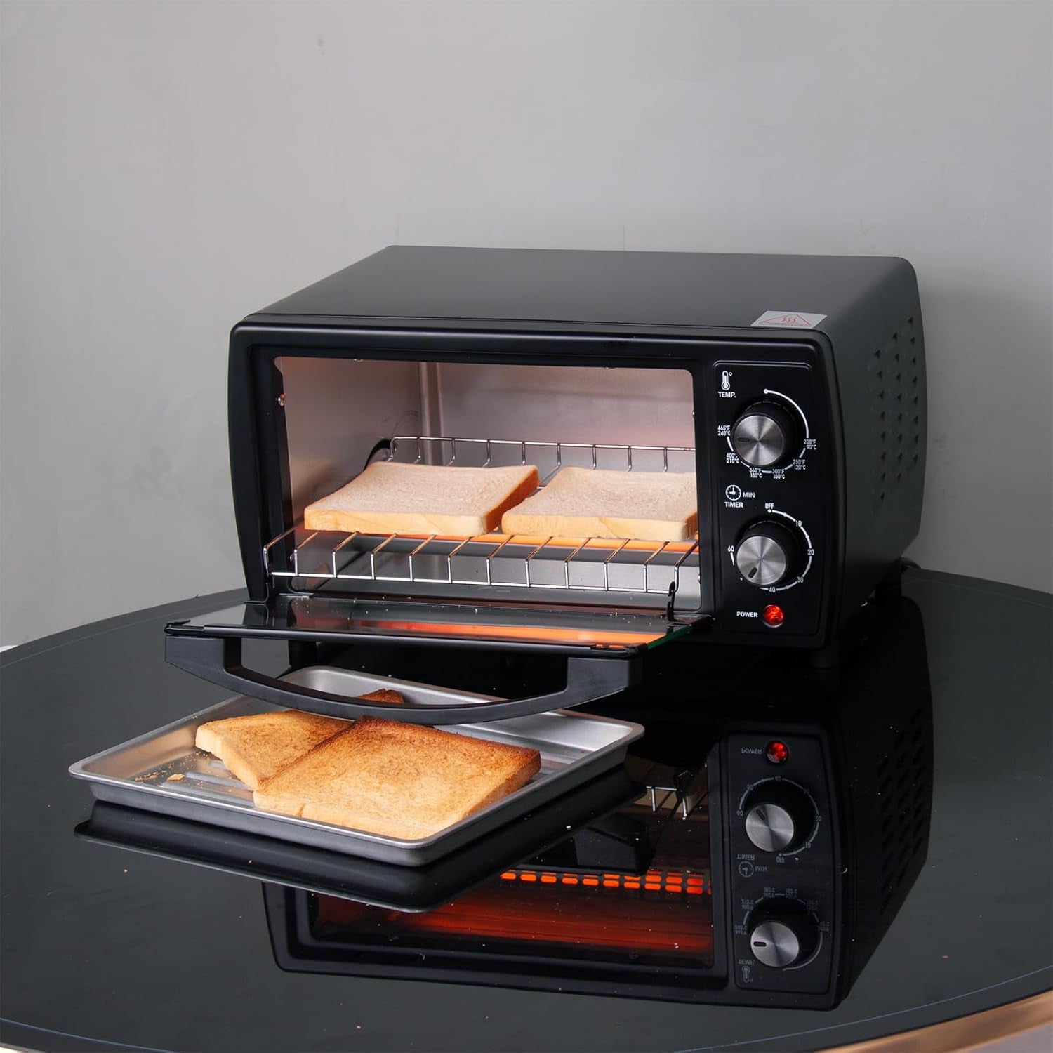 9-6l-4-slices-countertop-toaster-oven-9-6l-4-slices-compact-size-even-heating-for-toast-8-pizza-bake-and-broil-in-apartment-dorm-suitable-for-2-3-persons