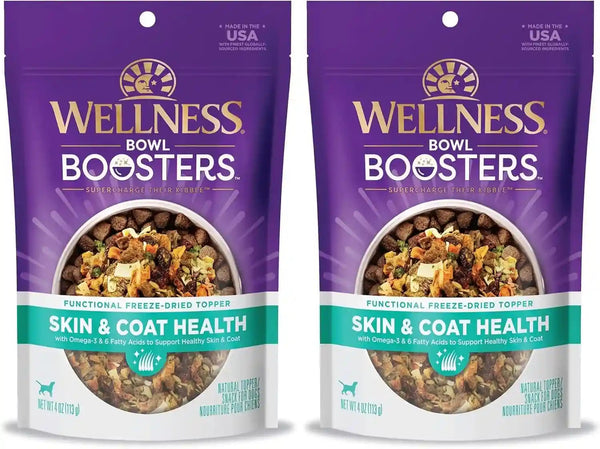 Wellness Bowl Boosters Digestive Health Dog Food Topper with Freeze Dried Pieces for Small, Medium, and Large Breeds, Sensitive Stomach, Grain Free, Natural, Chicken Recipe, 4 Oz Bag21