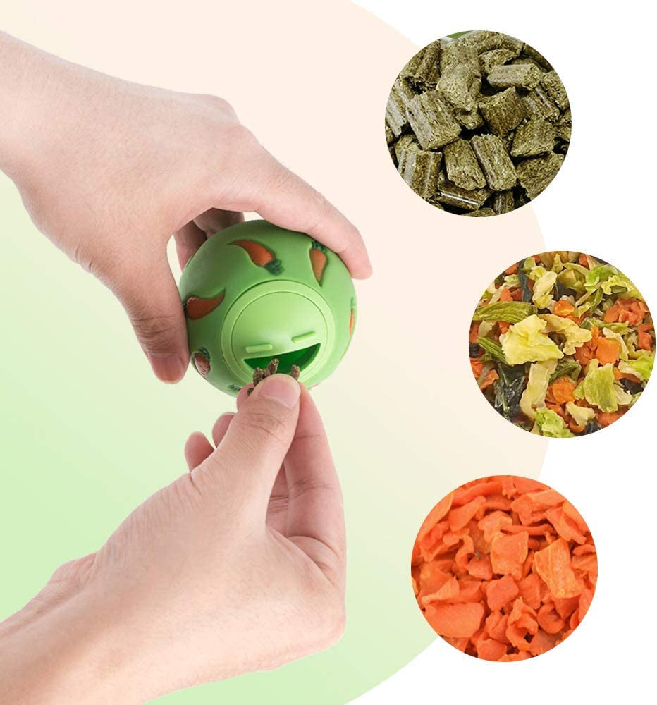 niteangel-treat-ball-snack-ball-for-small-animals-small-yellow-green