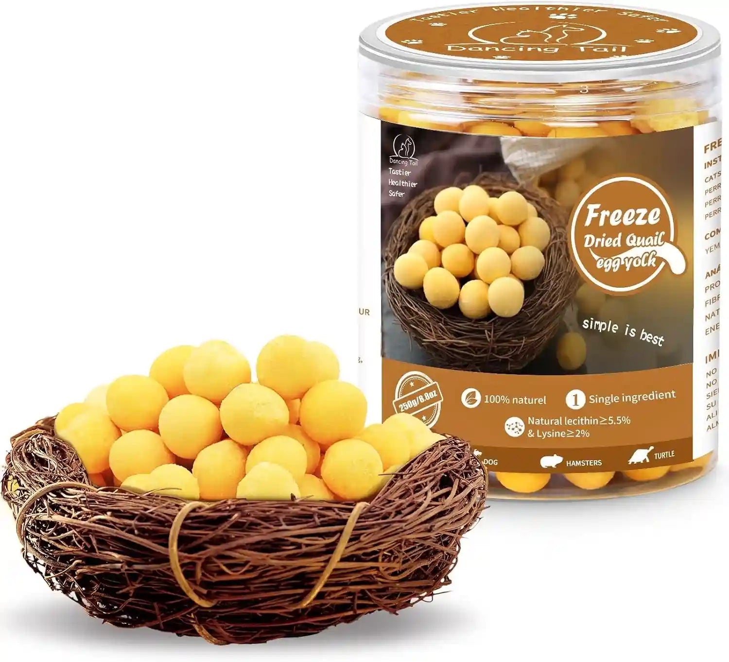 dancing-tail-freeze-dried-quail-egg-yolk-cranberry-cube-cat-dog-treats-biscuits-dehydrated-healthy-tasty-snack-for-training-2-5-ounce