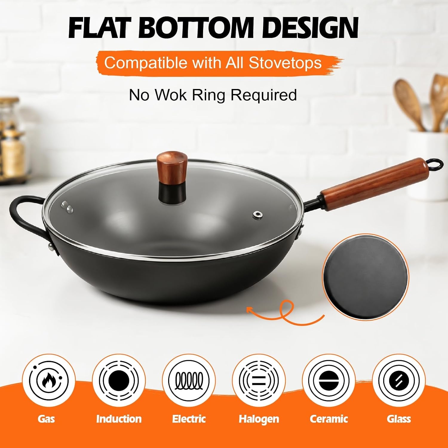 13in-carbon-steel-wok-pan-with-glass-lid-pre-seasoned-flat-bottom-wok-wok-for-gas-electric-induction-cooktops-naturally-seasoned-stir-fry-pan-with-wooden-handle-for-bbq-camping-everyday-cooking