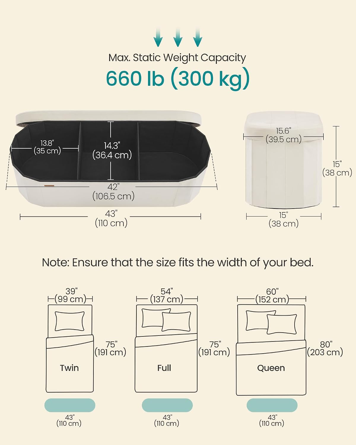 songmics-folding-ottoman-with-storage-oval-bench-velvet-fabric-for-living-room-bedroom-43-3-x-15-x-15-inches-cappuccino-minota-collection-ulsf297lh01