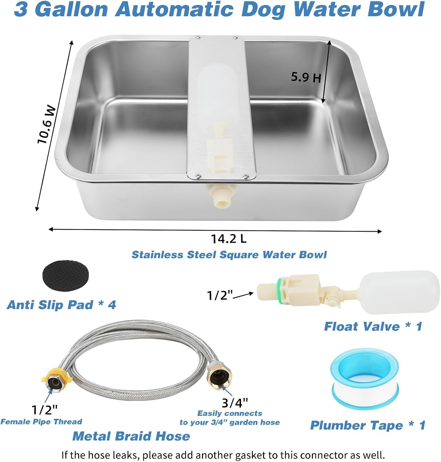 yuepet-3-gallon-automatic-dog-water-bowl-dispenser-for-large-dogs-outdoor-auto-fill-dog-water-bowl-dispenser-stainless-steel-auto-dog-waterer-with-float-valve-extra-large-for-dogs-pets-animals