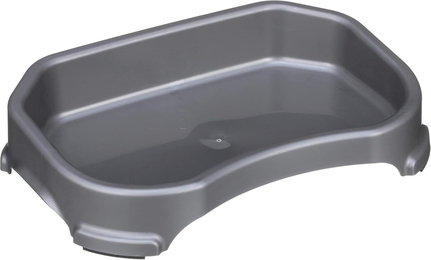 neater-pet-brands-extra-large-water-bowl-for-dogs-outdoor-dog-water-bowl-1-25-gallon-xl-capacity-big-trough-style-food-dish-for-indoors-or-outside-no-spill-large-dog-bowls-gunmetal-grey