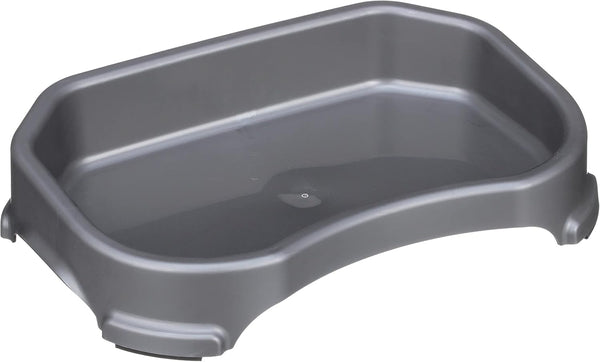 Neater Pet Brands Extra Large Water Bowl for Dogs, Outdoor Dog Water Bowl (1.25 Gallon XL Capacity), Big Trough Style Food Dish for Indoors or Outside, No Spill Large Dog Bowls, Gunmetal Grey21
