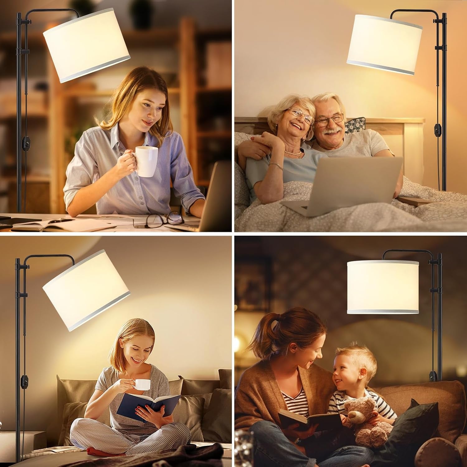 dimmable-floor-lamp-for-living-room-adjustable-height-standing-lamp-350-rotate-beige-lampshade-67-5-inch-modern-tall-lamps-for-corner-bedroom-home-office-bulb-included