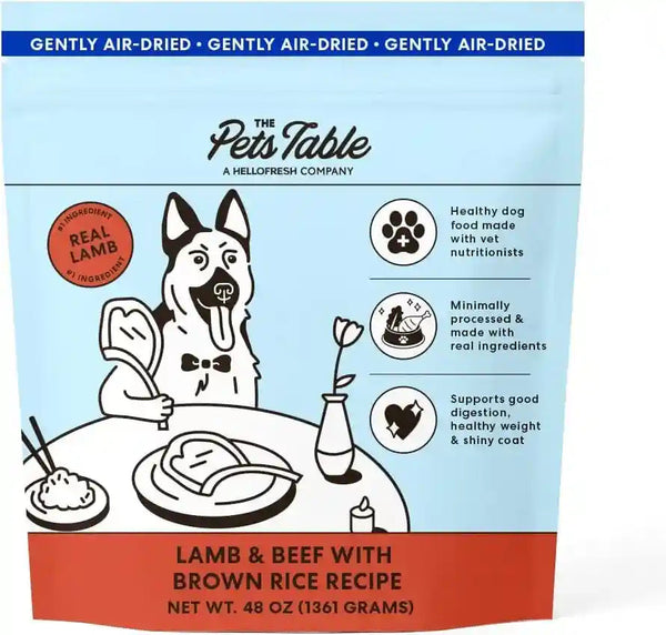 The Pets Table Chicken & Sweet Potato Air Dried Dog Food, 1 Lb / 16 Oz Bag25