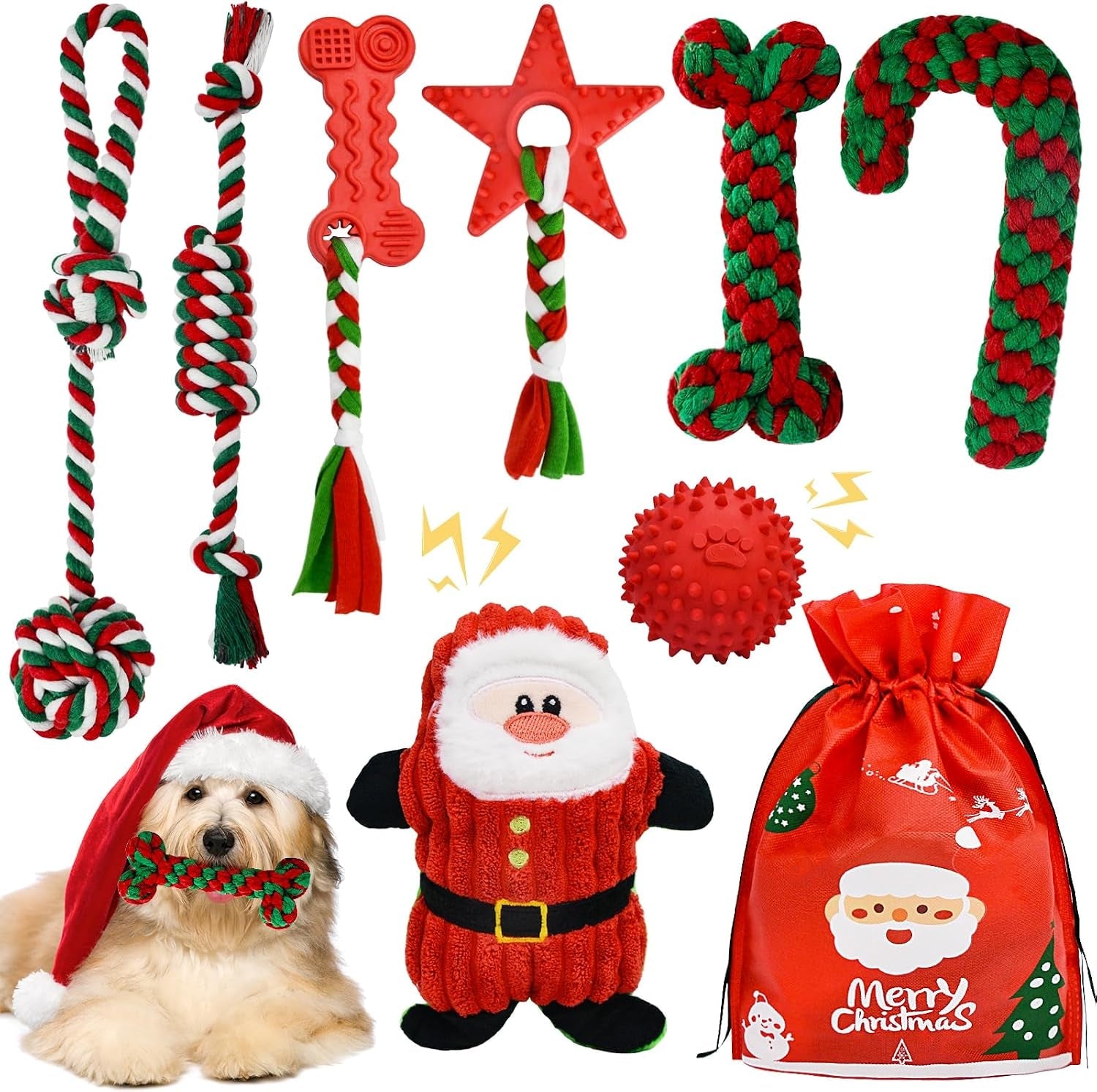 mrsohret-20pcs-puppy-chew-toys-for-teething-dog-chew-toys-with-rope-toy-pet-dog-toothbrush-treat-balls-plush-toys-and-squeaky-toys-for-small-medium-dogs-with-basket-to-keep-them-busy