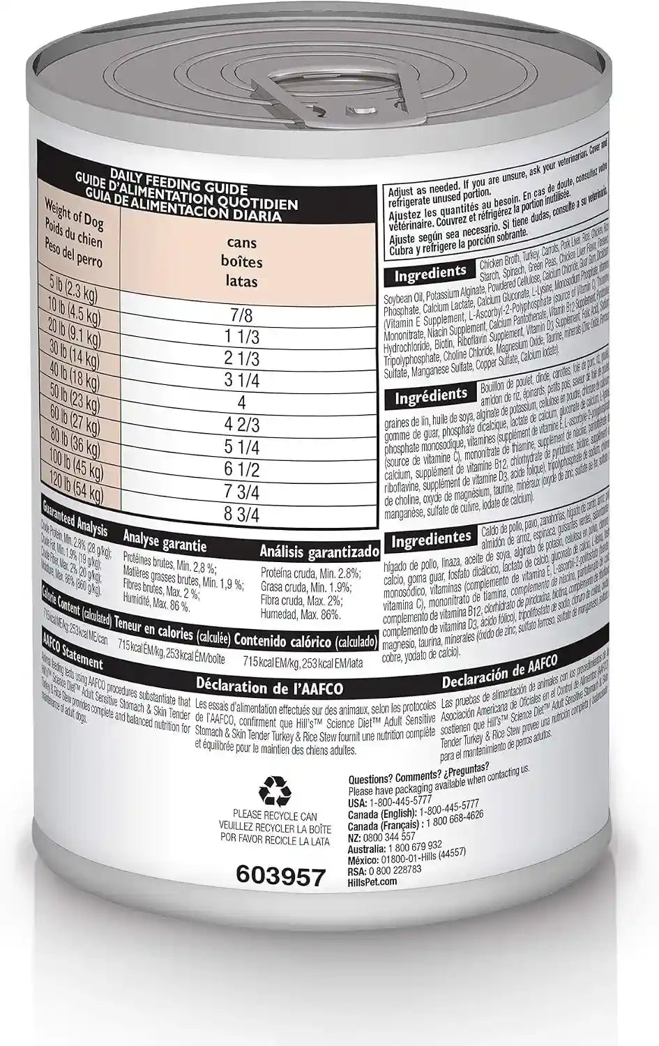 hills-science-diet-sensitive-stomach-skin-wet-dog-food-1-veterinarian-recommended-adult-formula-turkey-rice-12-5-oz-cans-12-pack