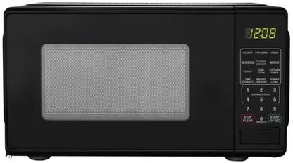 Compact 0.7 Cu Ft Countertop Microwave Oven, 700 Watts Small Microwave for Dorm, Office & Apartment Kitchen, Mini Microwave with Even Heating, One-Touch Popcorn & Defrost.1