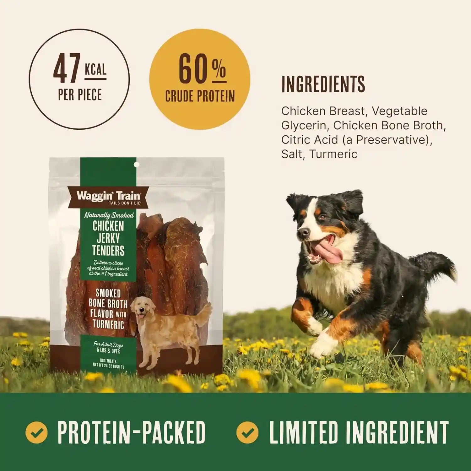 waggin-train-smoked-chicken-jerky-tenders-for-dogs-with-turmeric-and-human-grade-bone-broth-grain-and-corn-free-high-protein-premium-limited-ingredient-100-real-chicken-dog-treats-24-oz-pouch