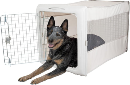 SPORT PET Large Pop Open Kennel, Portable Cat Cage Kennel, Waterproof Pet Bed, Travel Litter Collection10