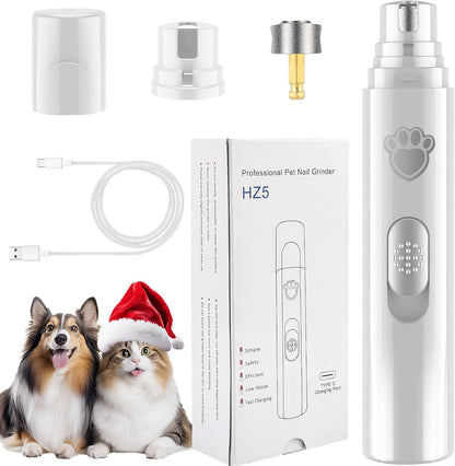 VIWIK Dog Nail Grinder, 2-Speed Rechargeable Dog Nail Trimmers for Large Medium & Small Dogs, Upgrade Professional Electric Pet Paws Grooming, Quiet Puppy Grooming Tool, for Dogs Cats9