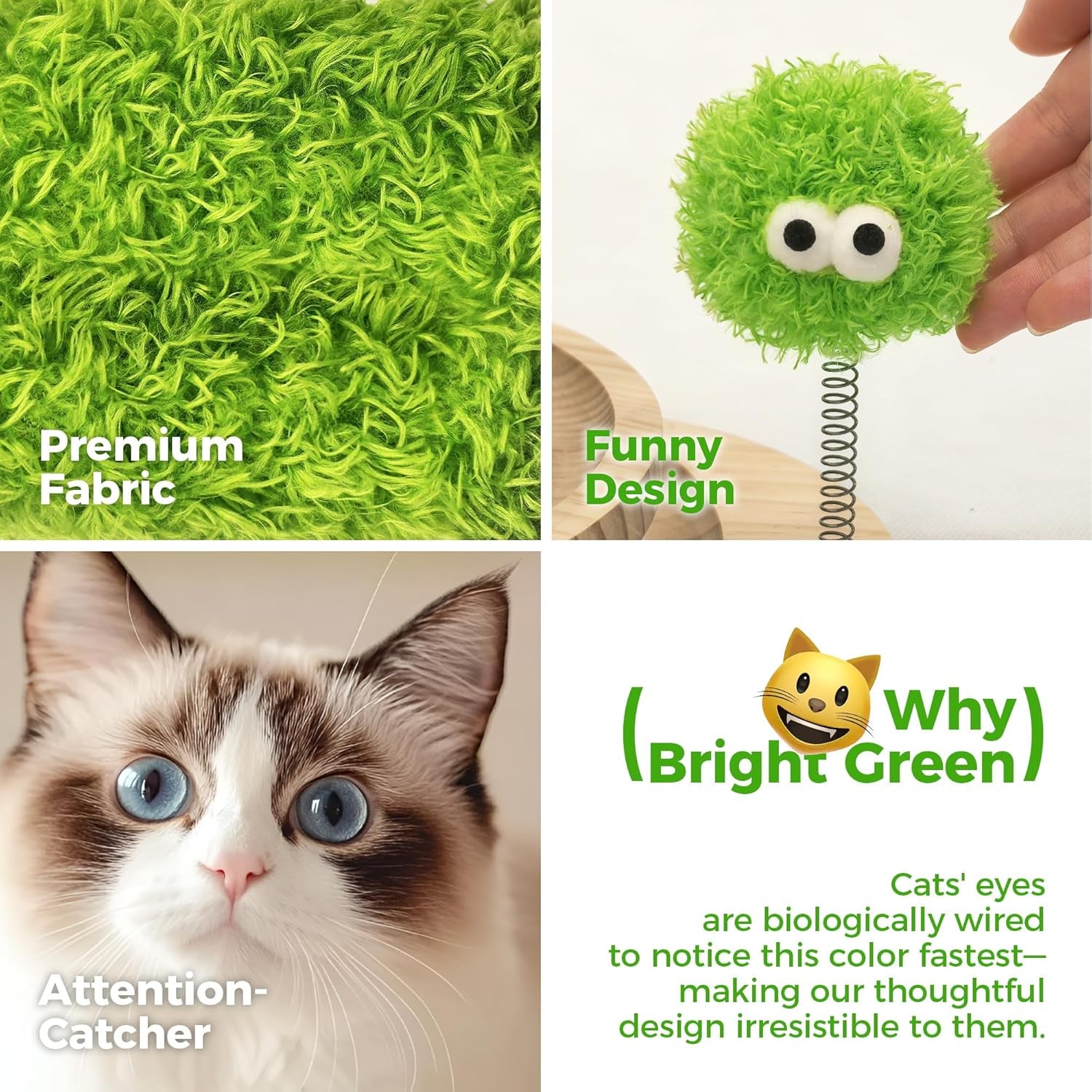 tinybeast-wooden-cat-scratching-post-fot-kittens-4-in-1-cat-scratcher-toy-with-cat-ball-tracks-18-tall-sisal-scratch-post-for-indoor-kittens-interactive-feather-toy-and-2-sisal-hanging-balls