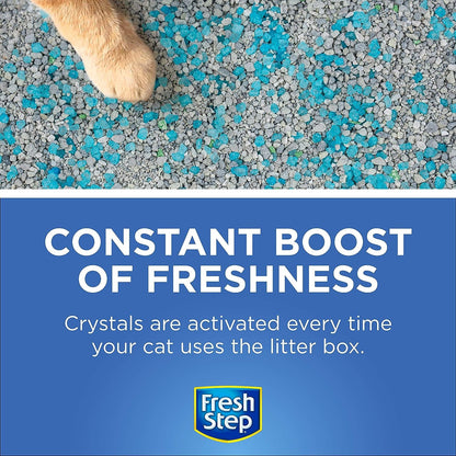 Fresh Step Cat Litter Crystals Deodorizer, Non Toxic Odor Neutralizing Crystals for Litter Boxes That Help Control Smells and Keep Home Areas Fresh, Fresh Scent, 15 Ounce4