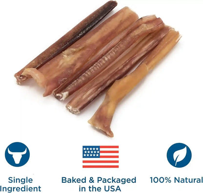 Best Bully Sticks 4 Inch Bully Sticks for Dogs - 8 Oz (Pack of 1) - Natural Grass-Fed Dog Treats Small Breed, Grain and Rawhide-Free, Perfect for Small or Young Canines3