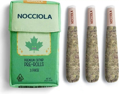 Nocciola 3 Pack Catnip Toys for Cats, Funny Cat Toys Filled with 100% Pure Organic Catnip, Safe Kitten Teething Chew and Kicker Toys, Stress Relieving Fun for Indoor Cats9