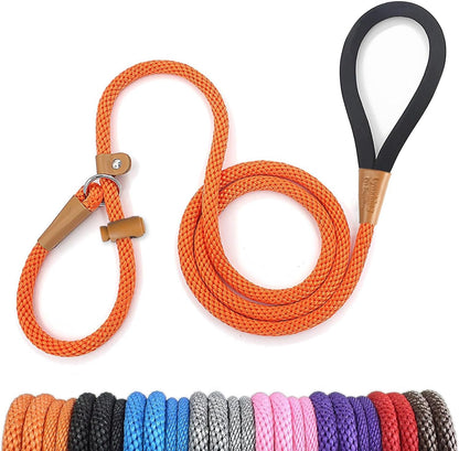 Lynxking Dog Leash Slip Lead 5 6 8 FT Dog Training Leash Strong Heavy Duty Rope No Pull Training Lead Leashes for Dogs18