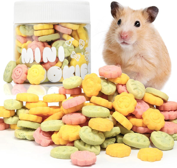 Abizoo 3 Vegetable Chews Treats: Grain Free Natural Snacks with Beet, Carrot, Spinach for Hamsters, Rabbits, Guinea Pigs & Gerbils Crunchy for Digestive Support & Dental Health 1.76Oz/50G1