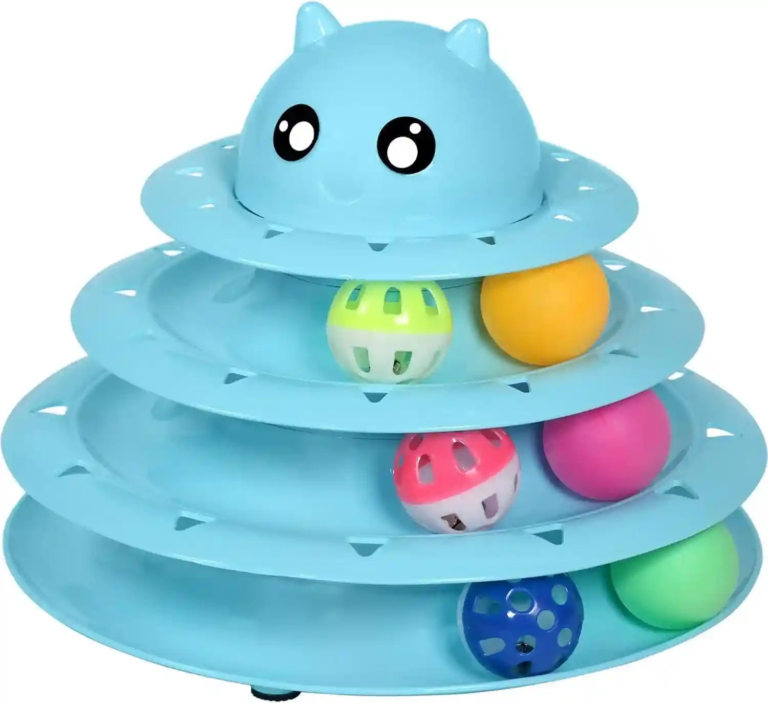 upsky-cat-toy-roller-3-level-turntable-cat-toys-balls-with-six-colorful-balls-interactive-kitten-fun-mental-physical-exercise-puzzle-kitten-toys