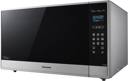 Panasonic 2.2 Cu. Ft. Built-In/Countertop Cyclonic Wave Microwave Oven W/Inverter Technology - Stainless Steel1