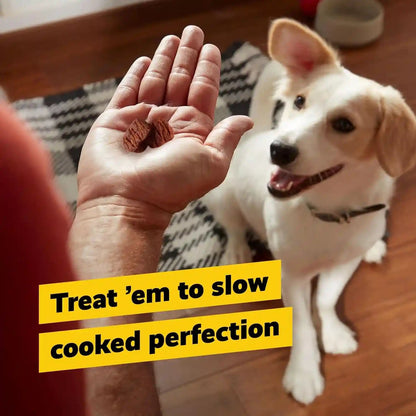Pup-Peroni Tender Cuts, Beef Recipe Dog Treats Slow Cooked for 4 Hours, 20 Oz. Canister4