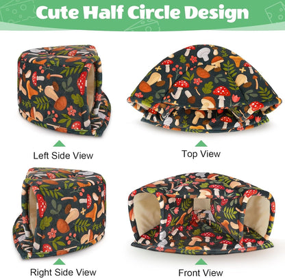 Unicorn Catcher Washable Guinea Pig Hideout Large Cozy Bed for Small Pets | Warm Plush Pet House Featuring a Semi-Closed Design for Hamsters Chinchillas and Bunnies to Sleep in Secure Comfort3