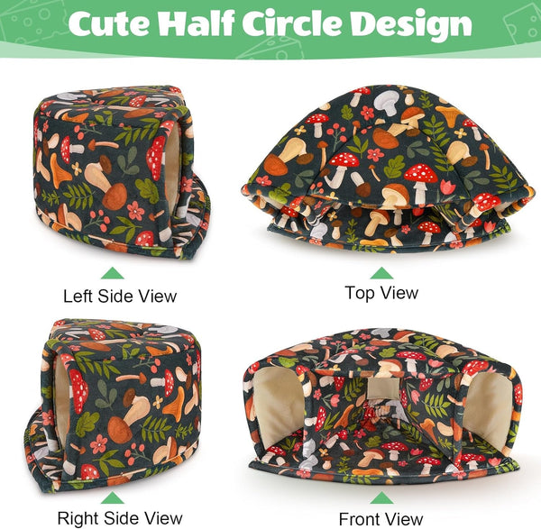 Unicorn Catcher Washable Guinea Pig Hideout Large Cozy Bed for Small Pets | Warm Plush Pet House Featuring a Semi-Closed Design for Hamsters Chinchillas and Bunnies to Sleep in Secure Comfort3