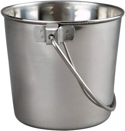 Advance Pet 16 Qt (4 Gal) Stainless Steel Bucket – Heavy Duty, Rust Resistant, Dishwasher Safe for Dogs, Livestock & Kennels3