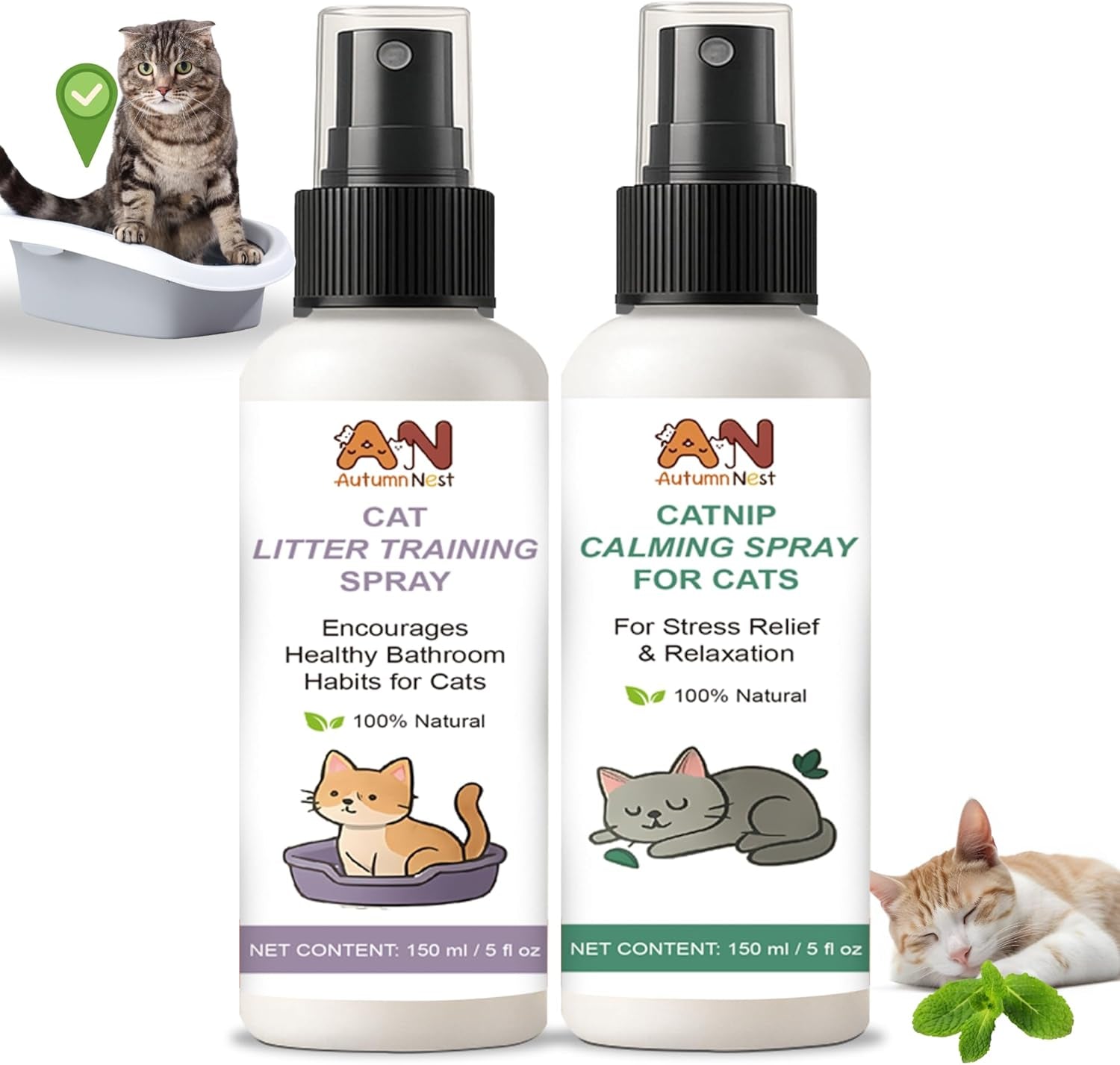 cat-litter-training-spray-150ml-natural-attractant-for-cats-kittens-helps-guide-proper-litter-box-use-indoor-toilet-training-aid