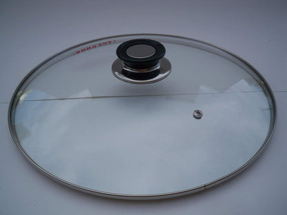 Ceramic Marble Coated Cast Aluminium Non Stick Stir Fry Wok with Glass Lid (34 Cm)3