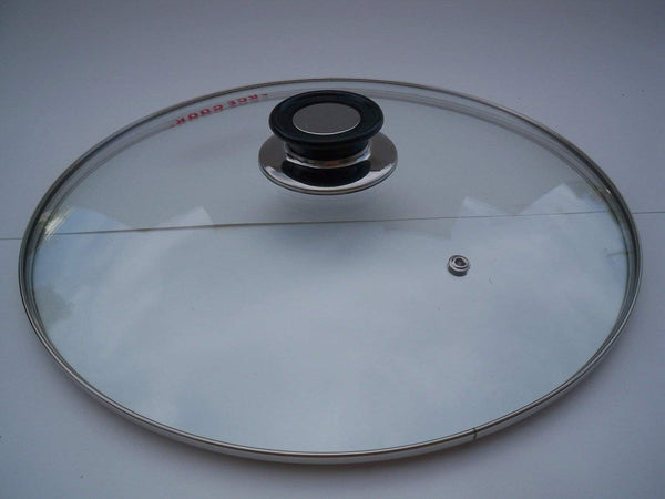 Ceramic Marble Coated Cast Aluminium Non Stick Stir Fry Wok with Glass Lid (34 Cm)3