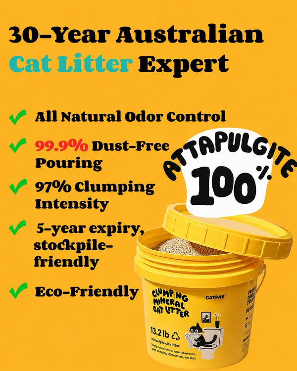 99% Dust Free Clumping Cat Litter, Natural Attapulgite Clay, Unscented Odor Control, Lightweight, Low Tracking, for Housebreaking Multi Cat Kitty, Kittens & Robot Litter Machines 13.2 Lb15