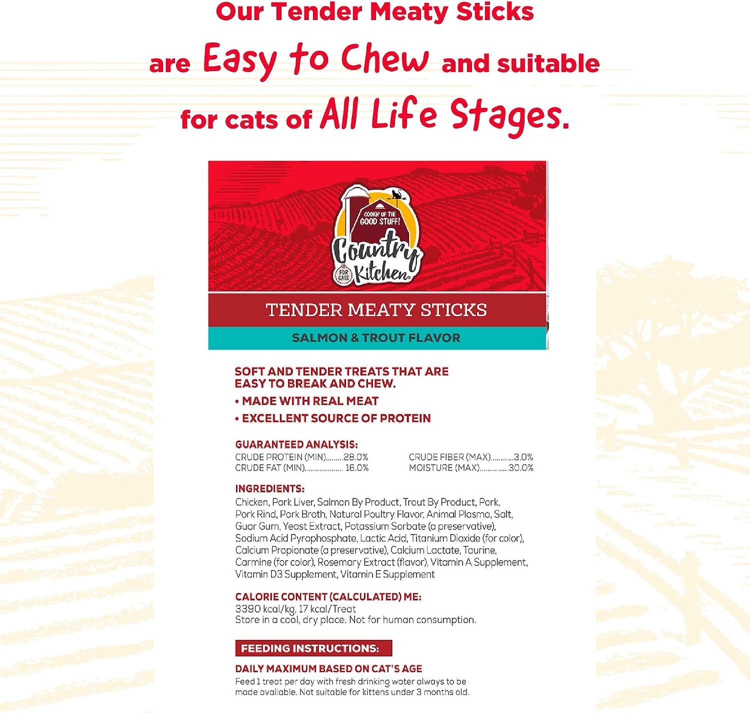 country-kitchen-salmon-trout-tender-meaty-sticks-cat-treats-high-in-protein-easy-to-break-and-chew-0-88-oz-5-count