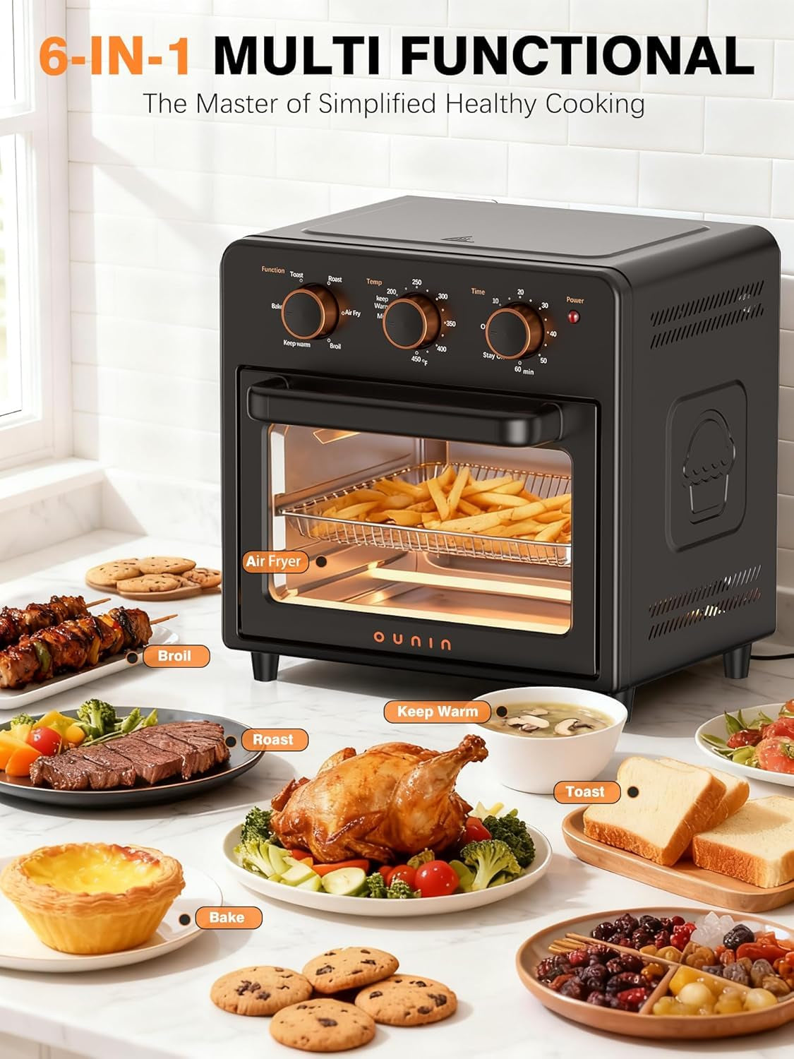 air-fryer-toaster-oven-with-steam-infusion-12-qt-compact-countertop-oven-6-in-1-stainless-steel-combo-bakes-broils-grills-warms-fast-preheat-60-minute-timer-small-kitchen-friendly