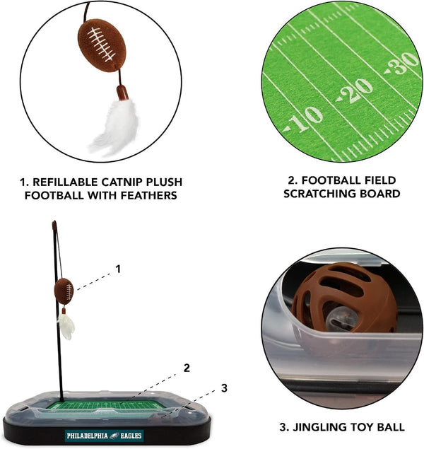 Pets First Philadelphia Eagles Cat Scratcher5
