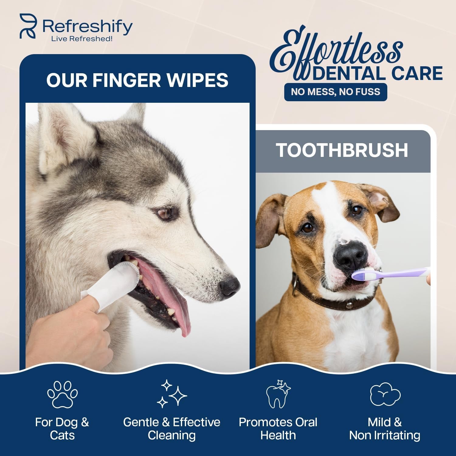 dog-teeth-cleaning-wipes-100-value-pack-fresh-mint-dog-dental-wipes-vet-formulated-pet-teeth-cleaning-finger-wipes-for-dogs-cats-effective-dog-teeth-cleaning-plaque-tartar-solution